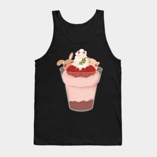 Cute strawberry ice cream Tank Top